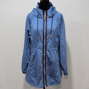Maurices Slate Blue Adjustable Utility Jacket